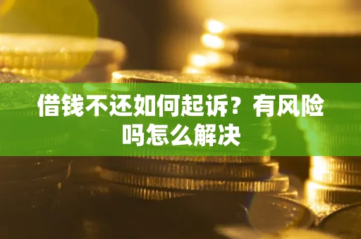 北京借钱不还如何起诉？有风险吗怎么解决