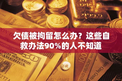 北京欠债被拘留怎么办？这些自救办法90%的人不知道