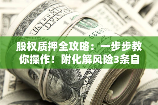 北京股权质押全攻略：一步步教你操作！附化解风险3条自救法则